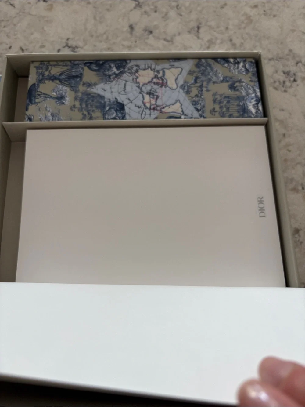 Dior office set - notebook, pencils, case and white box